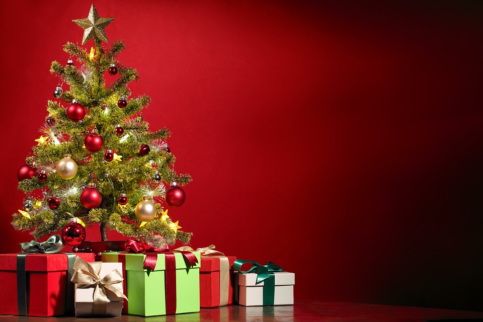 Χριστουγενιάτικο δέντρο με δώρα  (Pixabay)