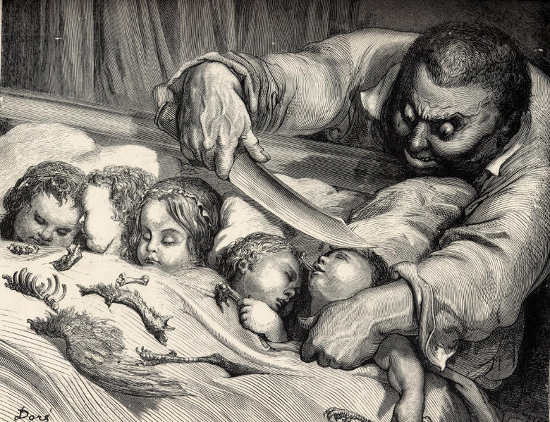 Εικονογράφηση από τον Gustave Doré (1862)