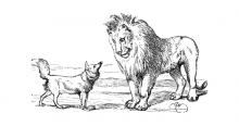 Μύθοι του Αισώπου: «Η αλεπού και το λιοντάρι» (Ακουστικό) - Εικόνα: Wikimedia 